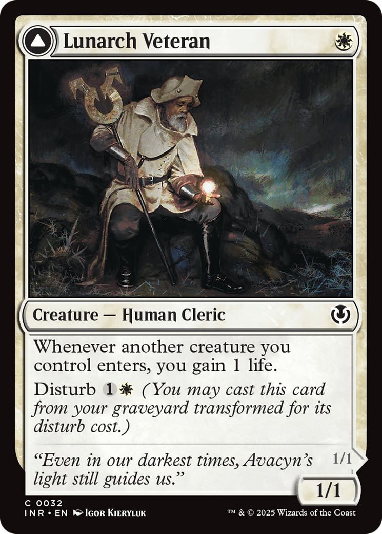 Image of Lunarch Veteran (INR-032) - Innistrad Remastered