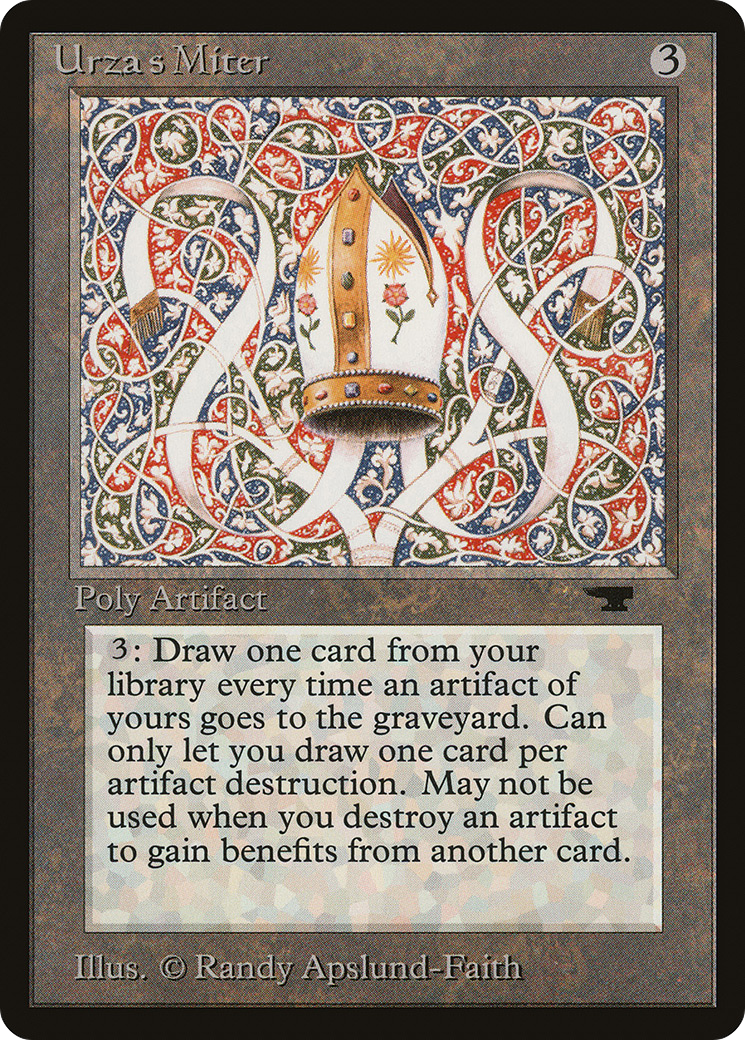 Image of Urza's Miter (ATQ-) - Antiquities