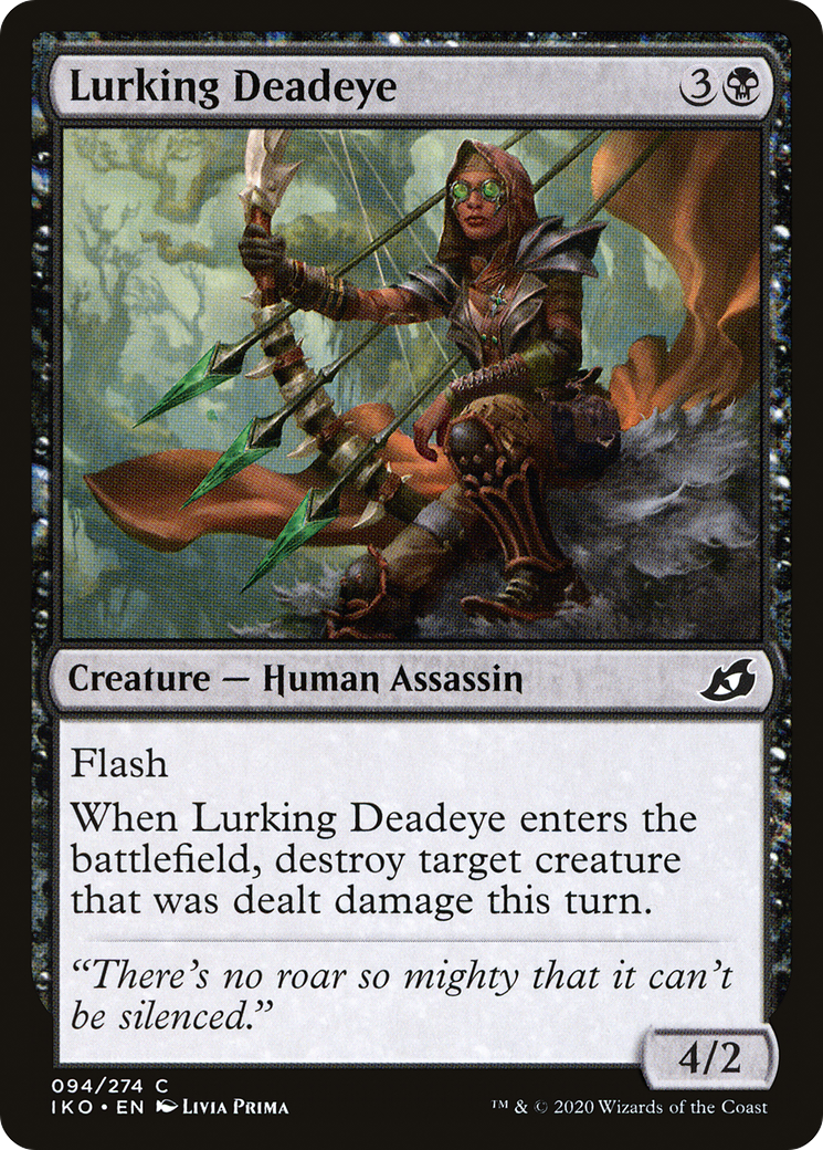 Image of Lurking Deadeye (IKO-094) - Ikoria: Lair of Behemoths