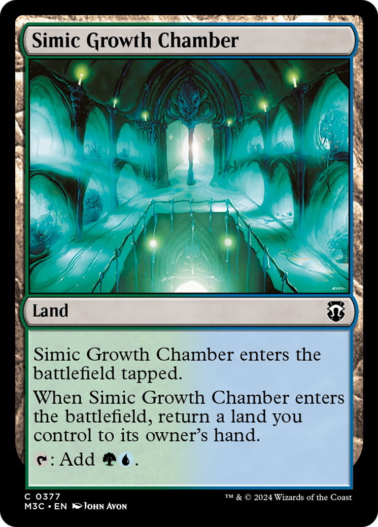 Image of Simic Growth Chamber (M3C-377) - Modern Horizons 3 Commander