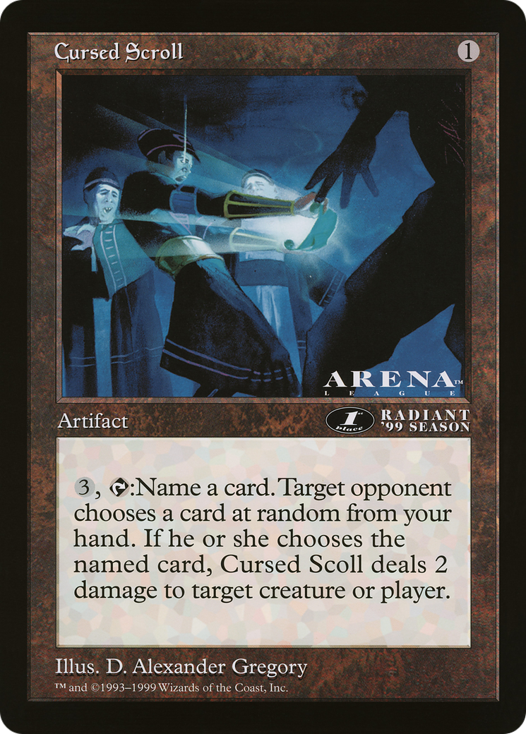 Image of Cursed Scroll (OLEP-079) - Oversized League Prizes