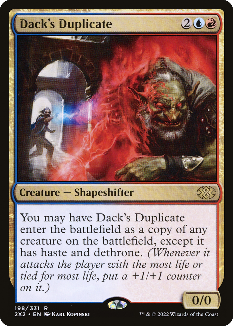 Image of Dack's Duplicate (2X2-198) - Double Masters 2022