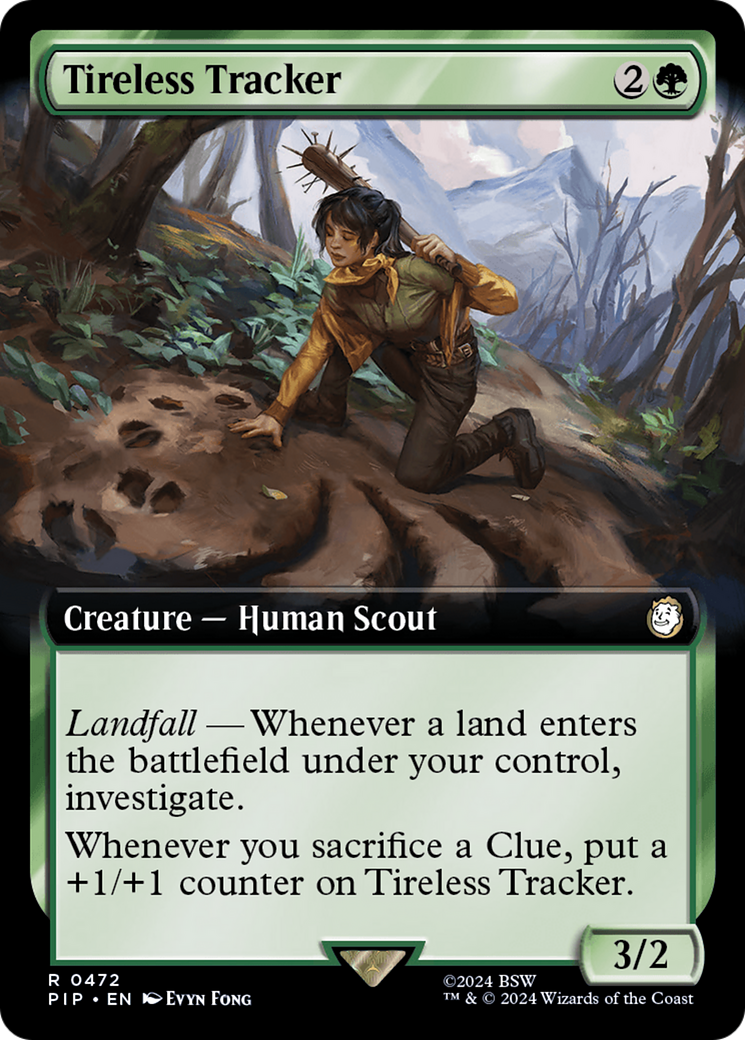 Image of Tireless Tracker (Extended Art) (PIP-472) - Fallout: (Extended Art) Foil