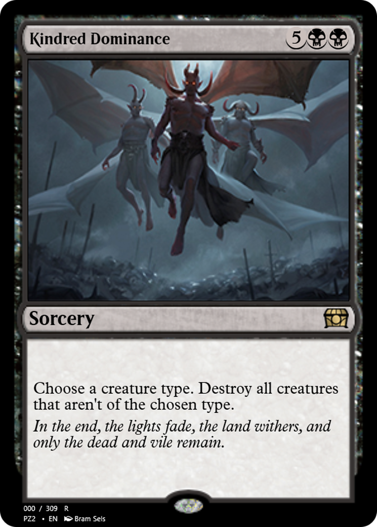 Image of Kindred Dominance (PZ2-65723) - Treasure Chest Foil