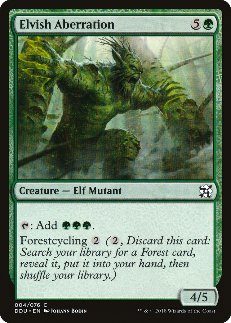 Image of Elvish Aberration (DDU-004) - Duel Decks: Elves vs. Inventors