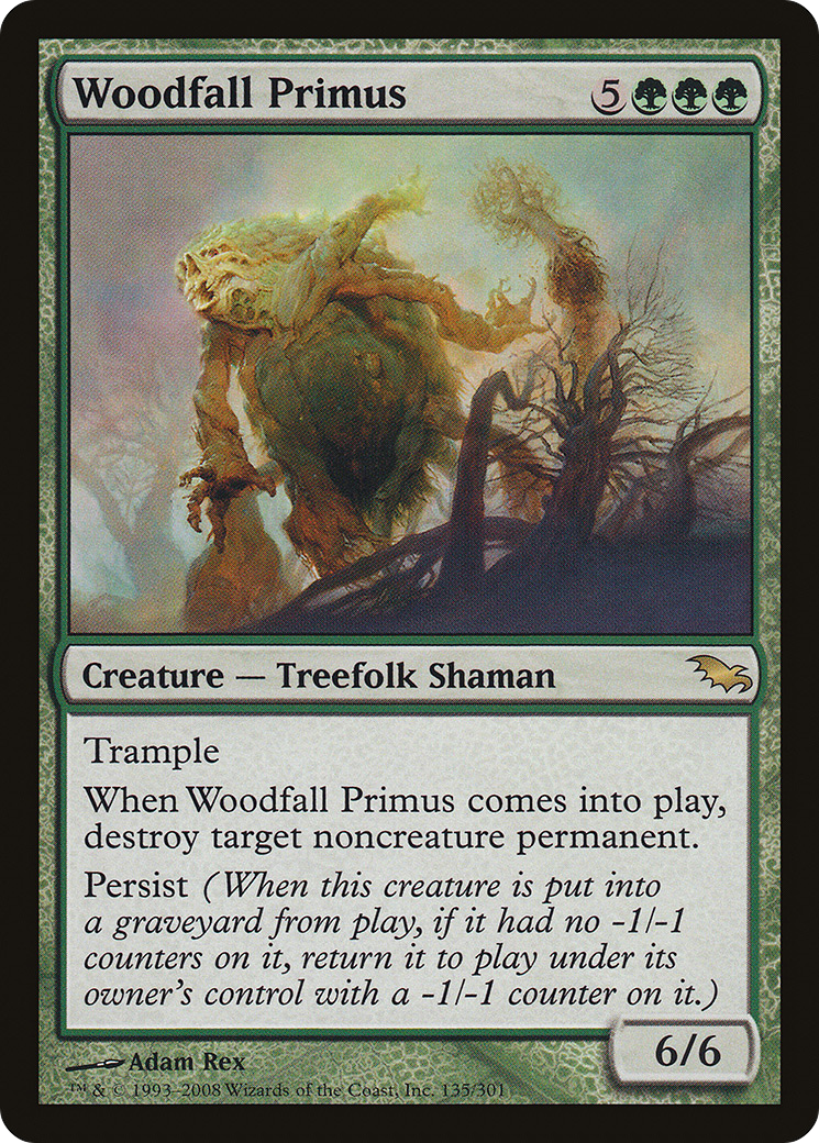 Image of Woodfall Primus (SHM-135) - Shadowmoor Foil