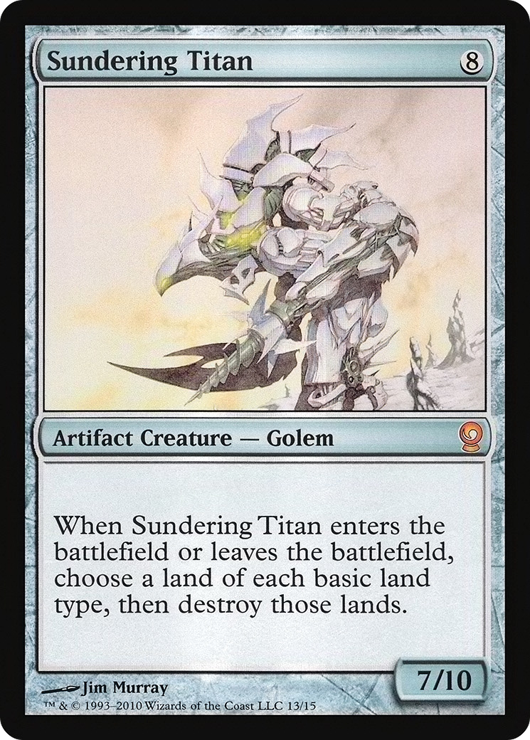 Image of Sundering Titan (V10-) - From the Vault: Relics Foil