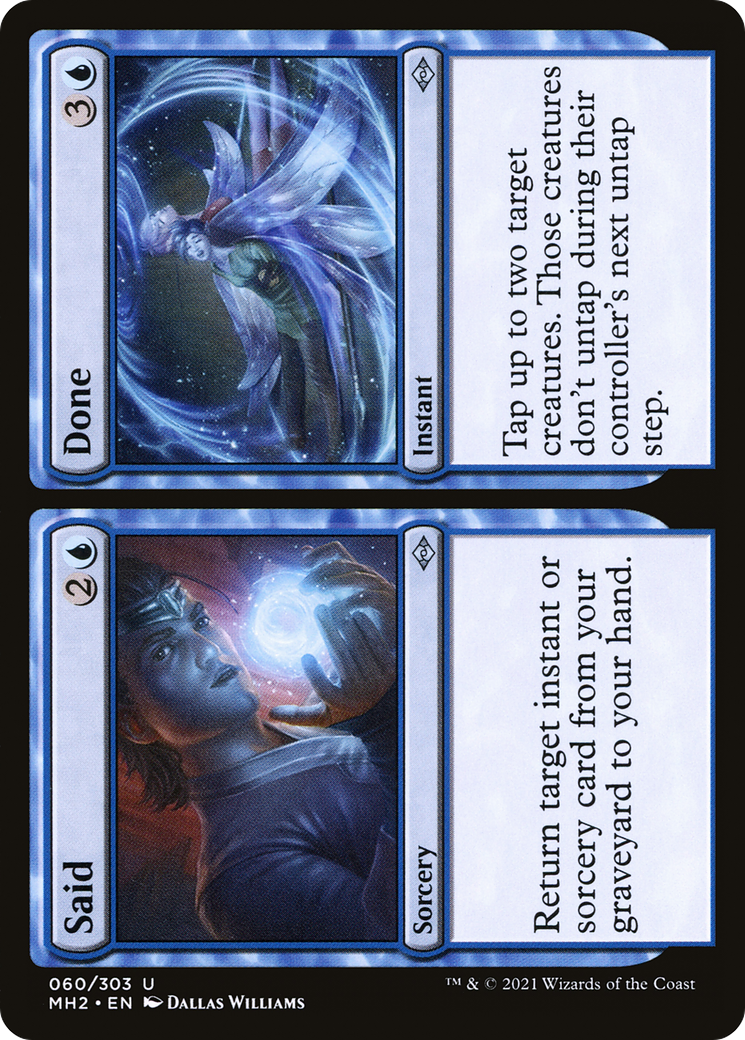 Image of Said // Done (MH2-060) - Modern Horizons 2
