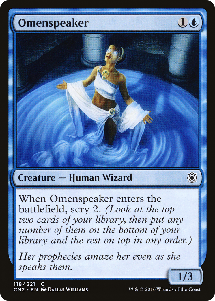 Image of Omenspeaker (CN2-118) - Conspiracy: Take the Crown Foil