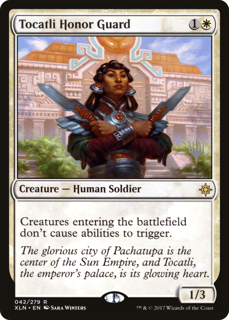 Image of Tocatli Honor Guard (PPM20-042) - Ixalan Promos