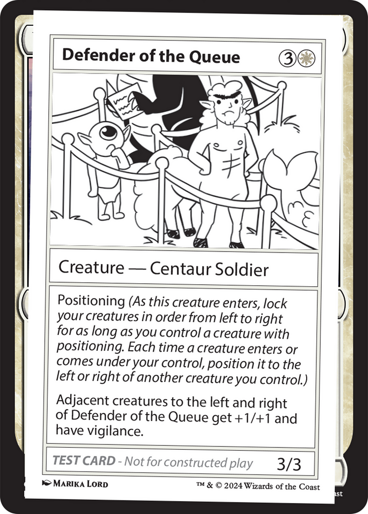 Image of Defender of the Queue (MB2PC-) - Mystery Booster 2
