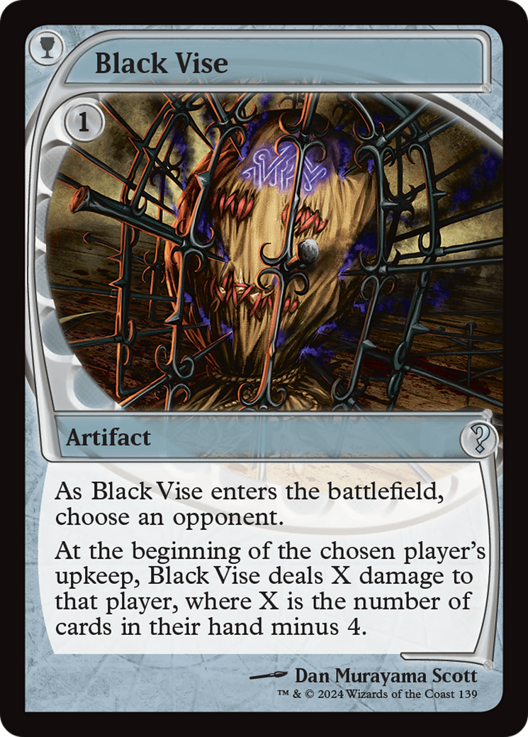 Image of Black Vise (Future Sight) (MB2-139) - Mystery Booster 2