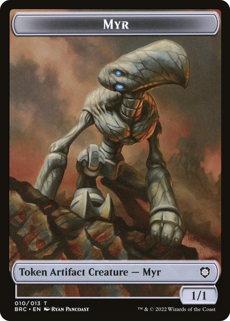 Image of Myr (TBRC-010) - The Brothers' War Commander Tokens