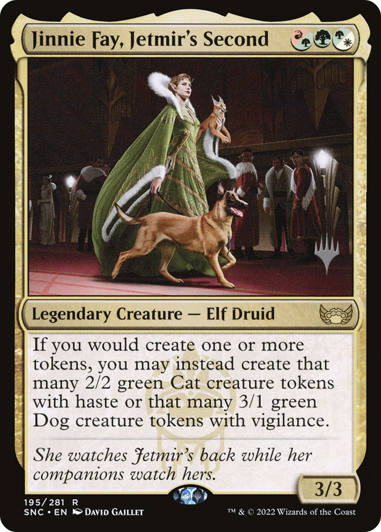Image of Jinnie Fay, Jetmir's Second (PPSNC-195) - Streets of New Capenna Promos Foil