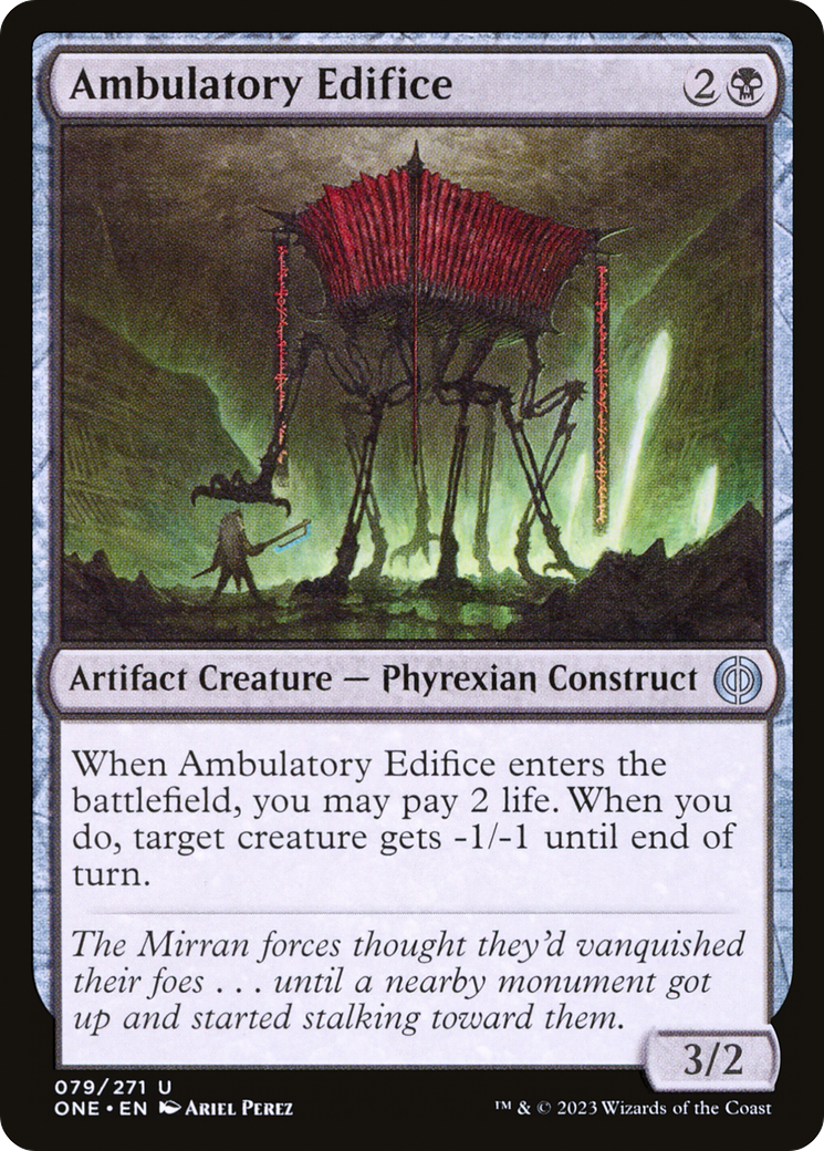 Image of Ambulatory Edifice (ONE-079) - Phyrexia: All Will Be One