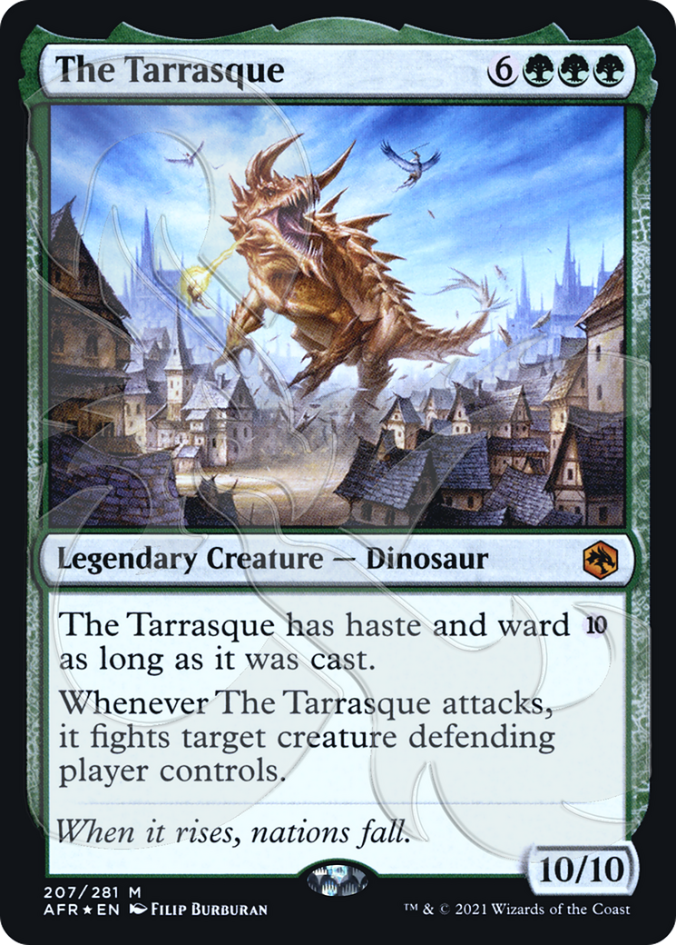 Image of The Tarrasque (AFR&-207) - Adventures in the Forgotten Realms Promos Foil