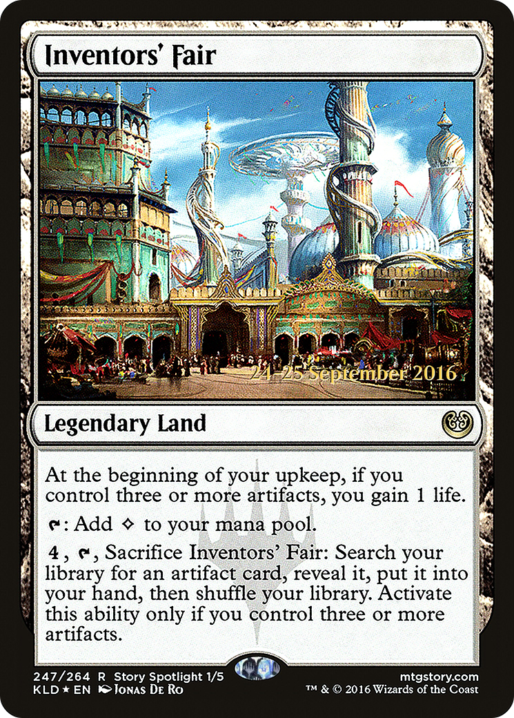 Image of Inventors' Fair (PRE-247) - Kaladesh Promos Foil