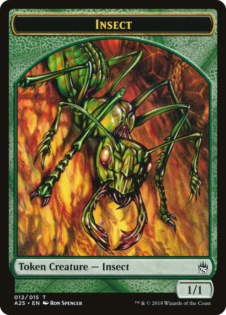 Image of Insect Token (012) (A25-012) - Masters 25 Tokens