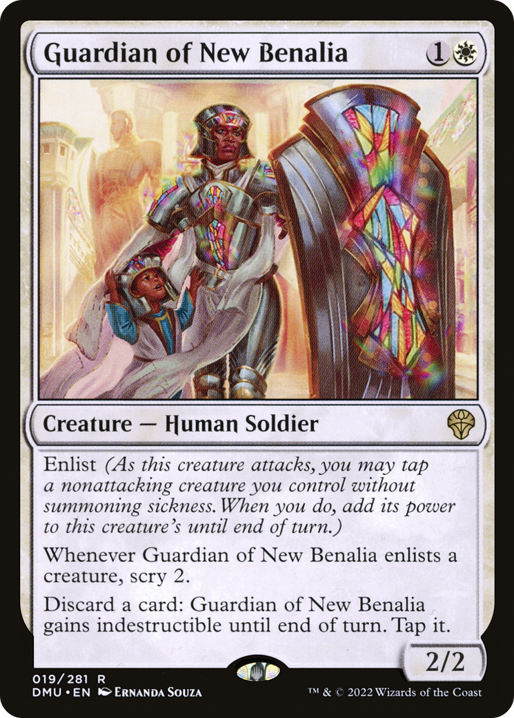 Image of Guardian of New Benalia (DMU-019) - Dominaria United Foil