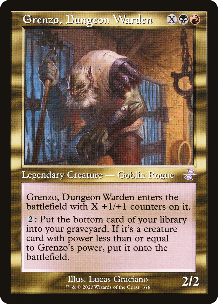 Image of Grenzo, Dungeon Warden (TSR-378) - Time Spiral Remastered Foil