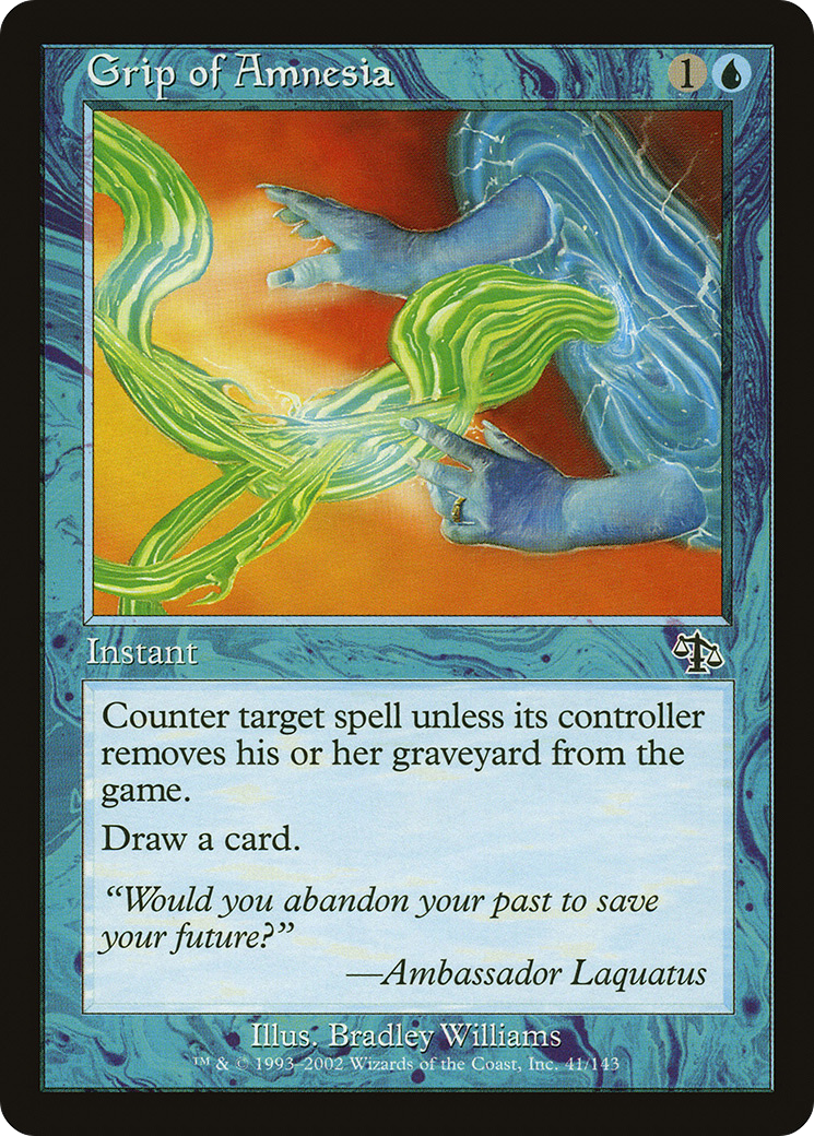 Image of Grip of Amnesia (JUD-041) - Judgment Foil