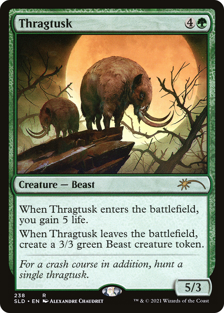 Image of Thragtusk (SLD-238) - Secret Lair Drop Foil