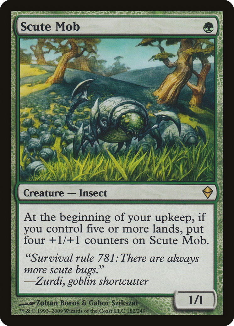 Image of Scute Mob (ZEN-182) - Zendikar