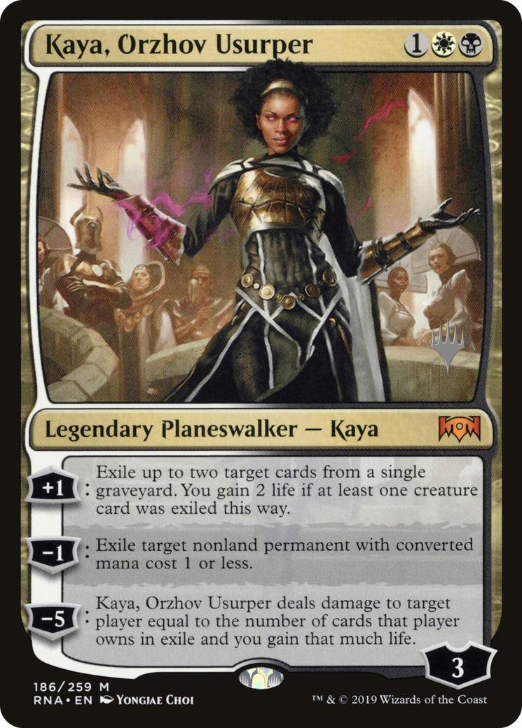 Image of Kaya, Orzhov Usurper (PPELD-186) - Ravnica Allegiance Promos