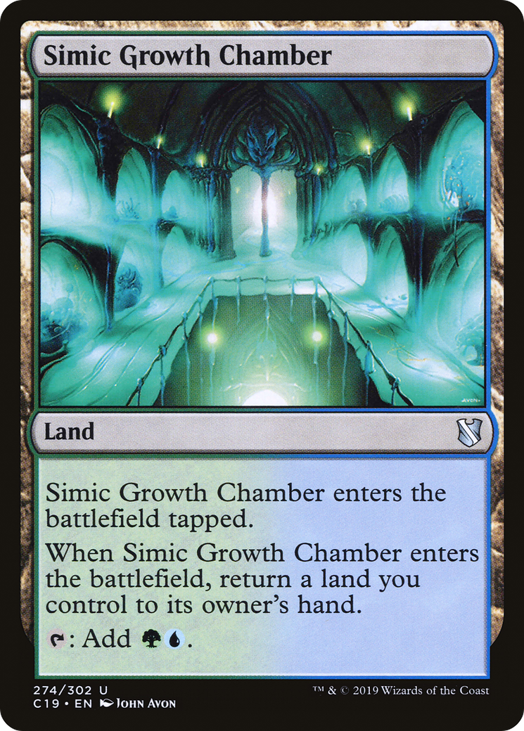 Image of Simic Growth Chamber (C19-274) - Commander 2019