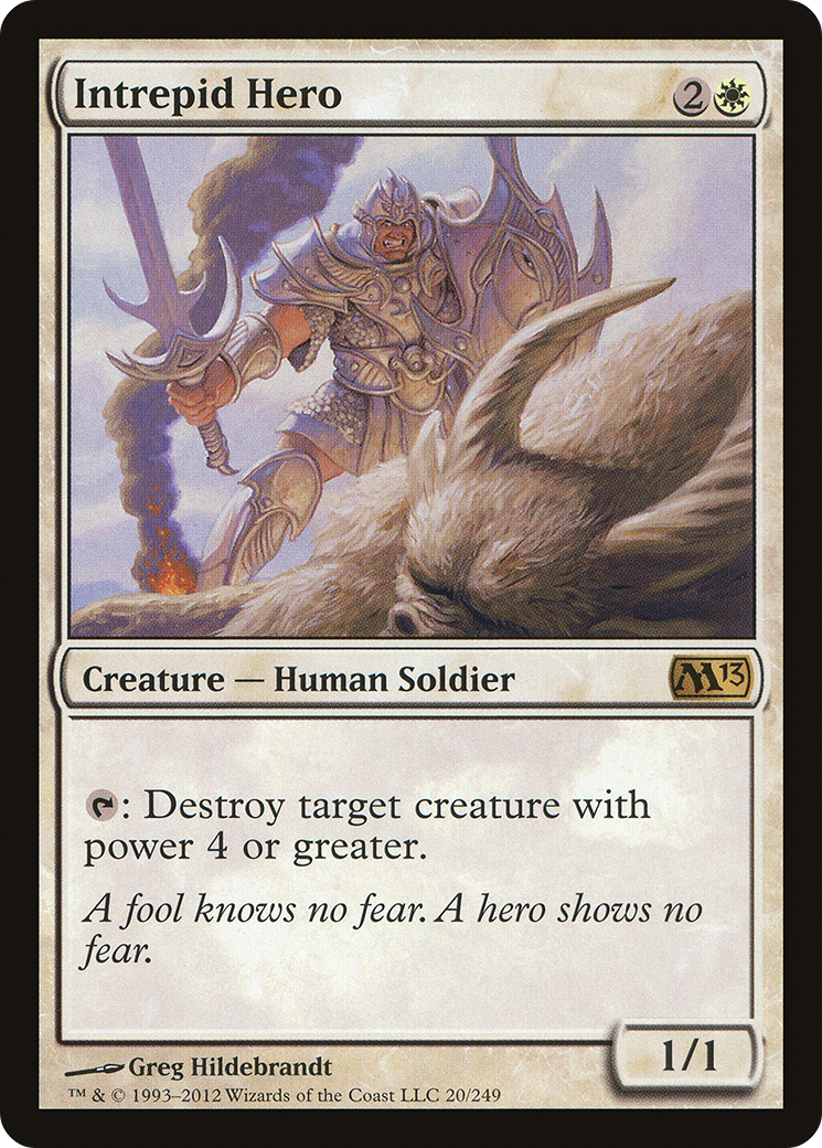 Image of Intrepid Hero (M13-020) - Magic 2013