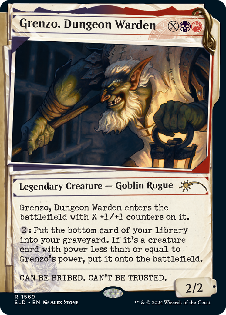 Image of Grenzo, Dungeon Warden (SLD-1569) - Secret Lair Drop: (Showcase)
