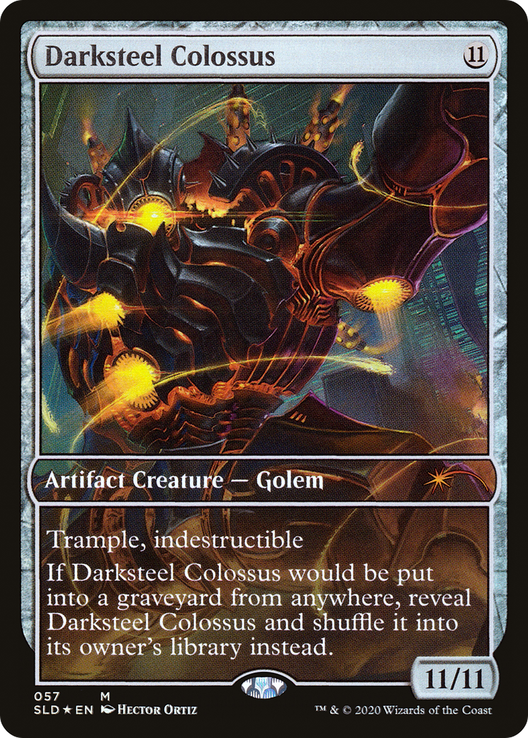 Image of Darksteel Colossus (SLD-057) - Secret Lair Drop Foil