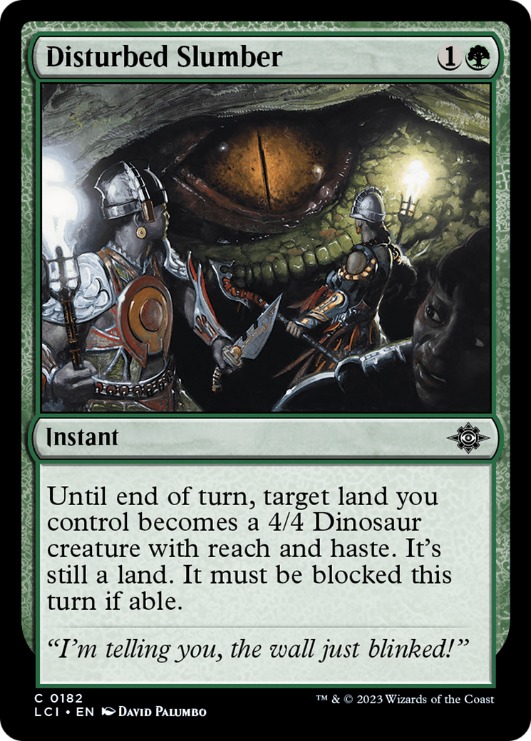 Image of Disturbed Slumber (LCI-182) - The Lost Caverns of Ixalan Foil