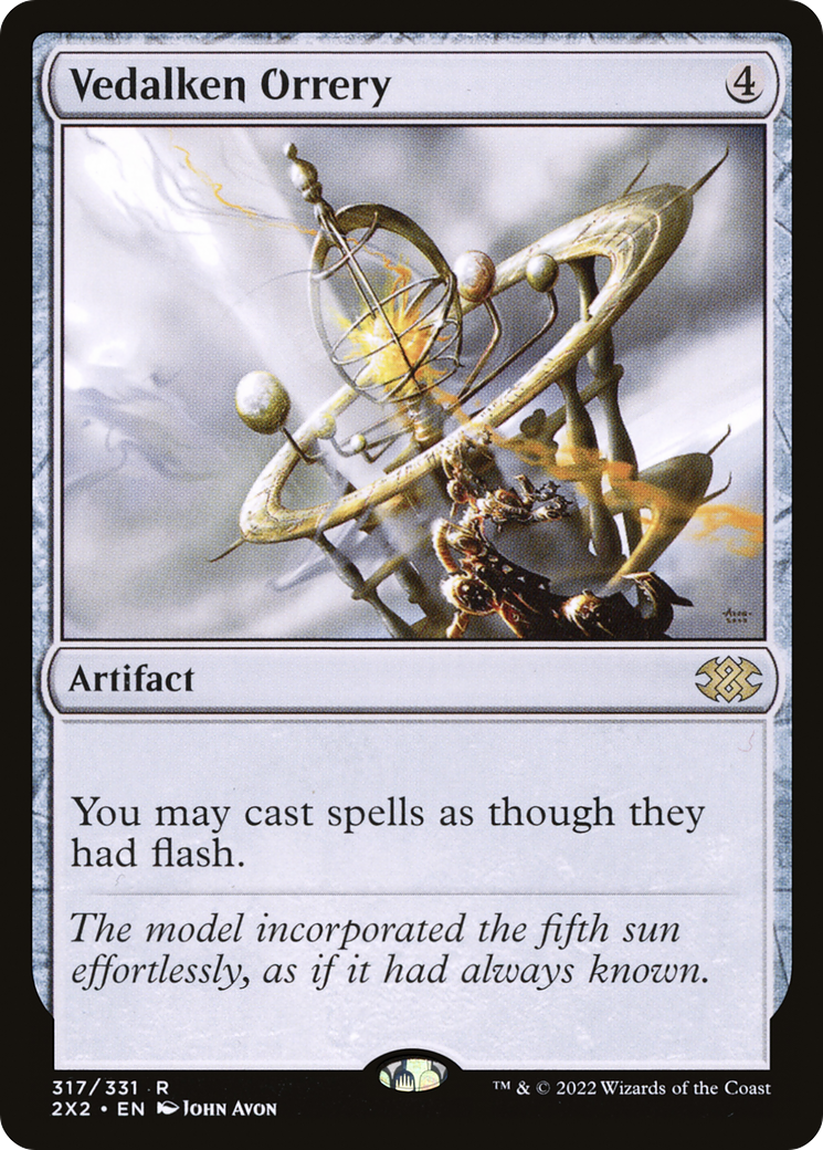 Image of Vedalken Orrery (2X2-317) - Double Masters 2022 Foil