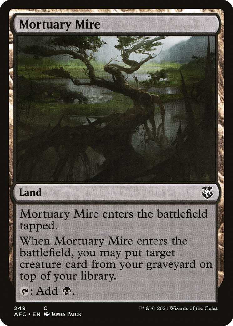 Image of Mortuary Mire (AFC-249) - Forgotten Realms Commander