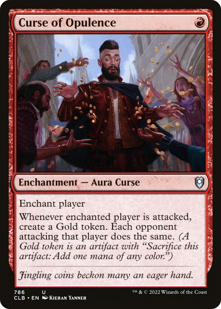 Image of Curse of Opulence (CLB-786) - Commander Legends: Battle for Baldur's Gate