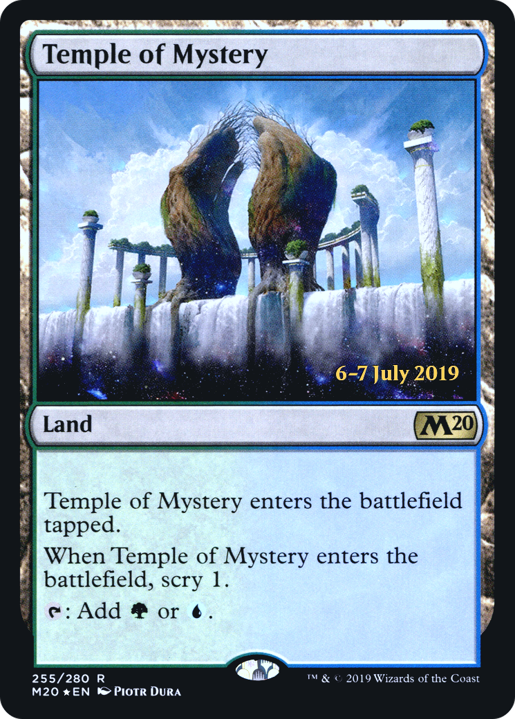 Image of Temple of Mystery (M20) (PRE-255) - Core Set 2020 Promos Foil
