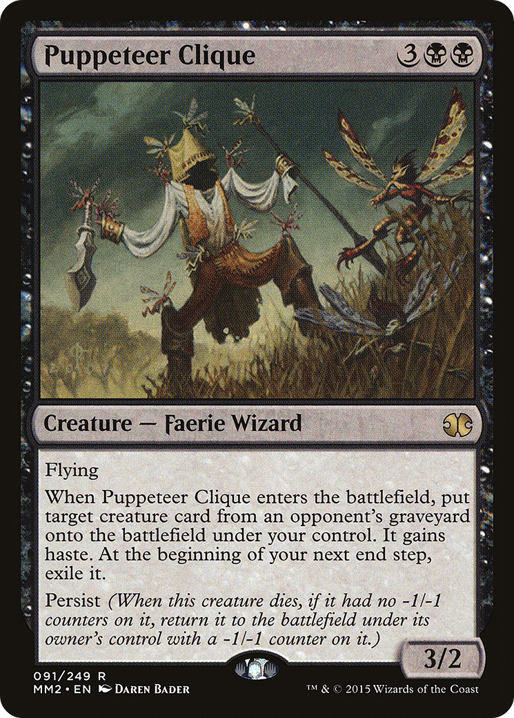 Image of Puppeteer Clique (MM2-091) - Modern Masters 2015 Foil
