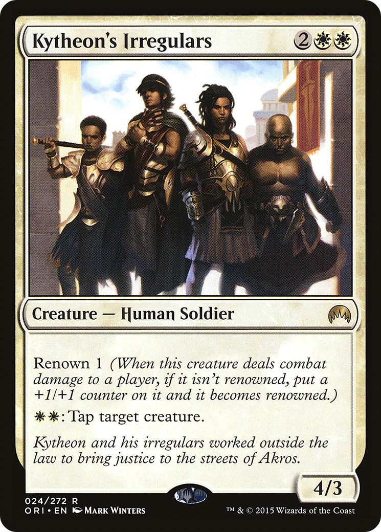 Image of Kytheon's Irregulars (ORI-024) - Magic Origins