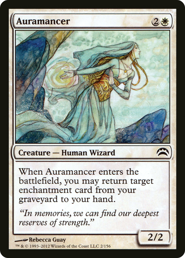 Image of Auramancer (PC2-002) - Planechase 2012 Foil