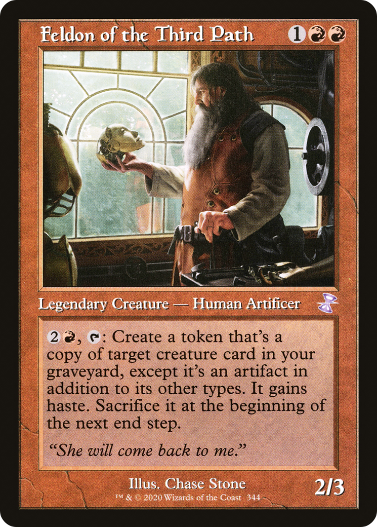 Image of Feldon of the Third Path (TSR-344) - Time Spiral Remastered Foil