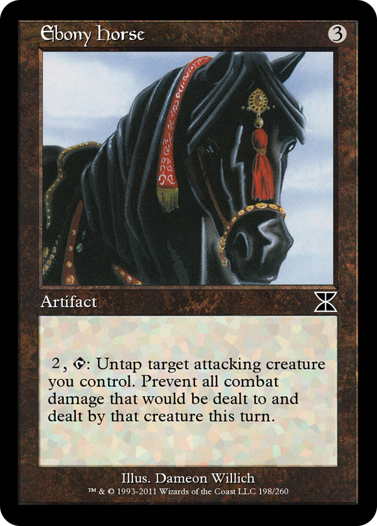 Image of Ebony Horse (ME4-198) - Masters Edition IV
