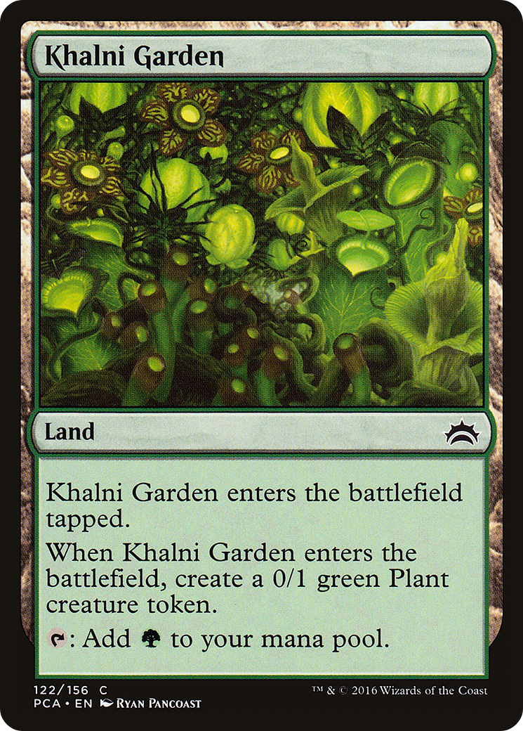 Image of Khalni Garden (PCA-122) - Planechase Anthology