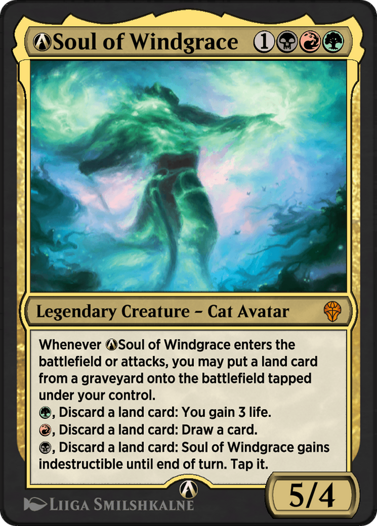 Image of A-Soul of Windgrace (DMU-A-220) - Dominaria United