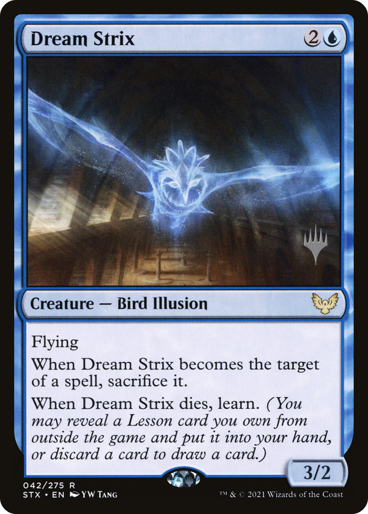 Image of Dream Strix (PPSTX-42P) - Strixhaven: School of Mages Promos Foil