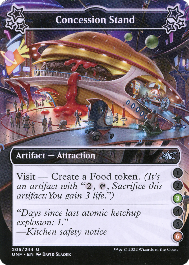 Image of Concession Stand (3-6) (UNF-205) - Unfinity Foil