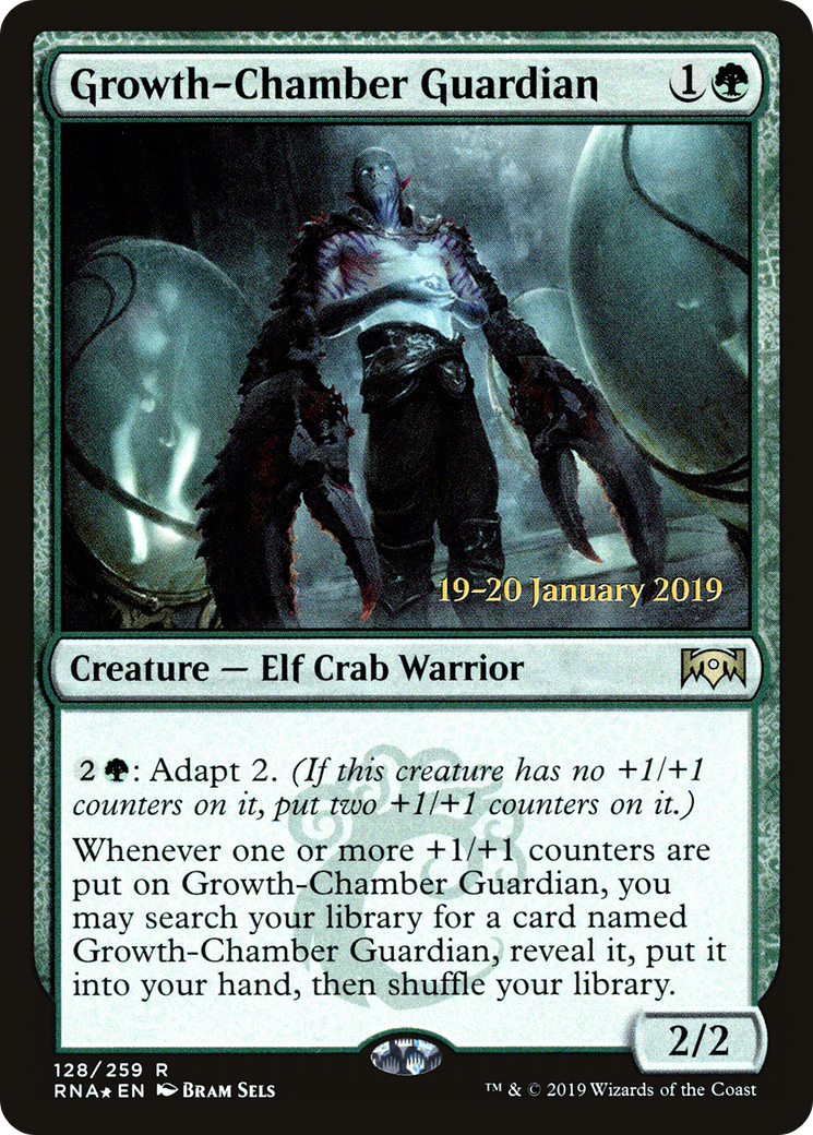 Image of Growth-Chamber Guardian (PRE-128) - Ravnica Allegiance Promos Foil