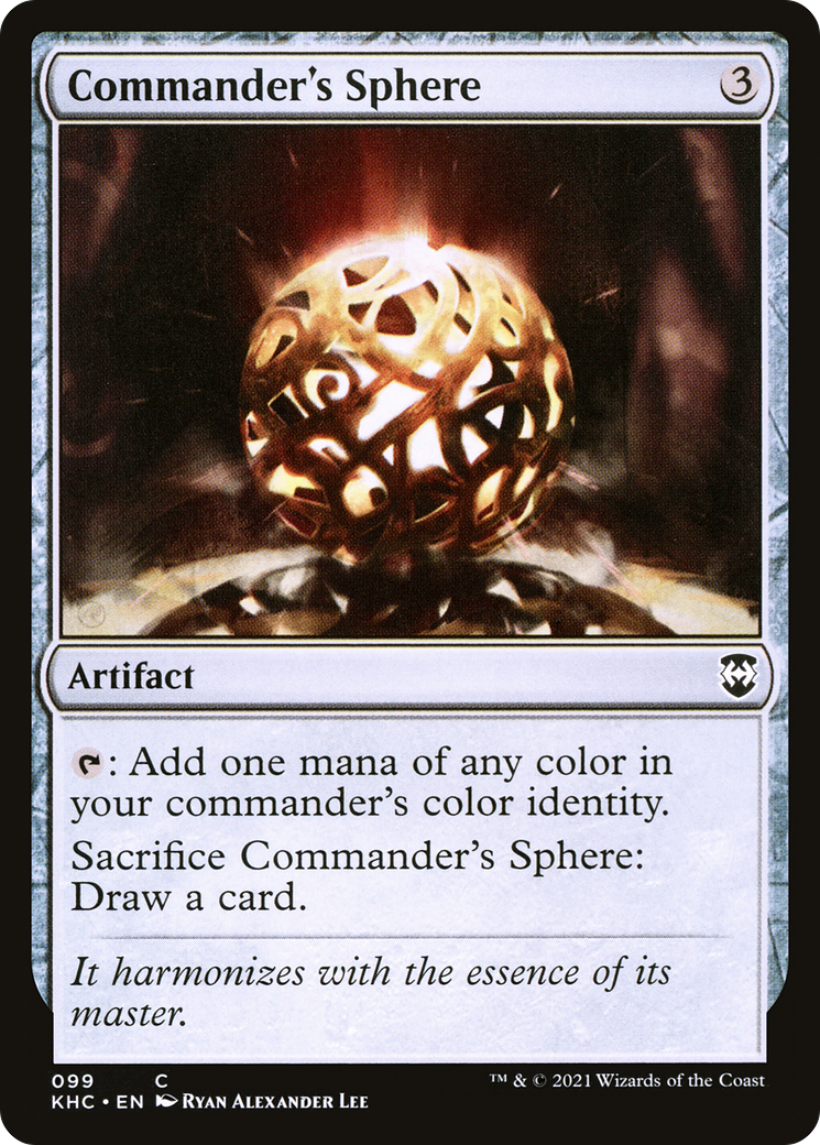 Image of Commander's Sphere (KHC-099) - Kaldheim Commander
