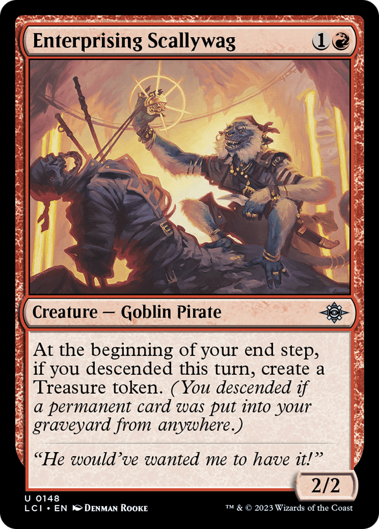 Image of Enterprising Scallywag (LCI-148) - The Lost Caverns of Ixalan