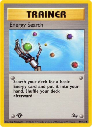 Image of Energy Search 059/62  - Unlimited Fossil - Common